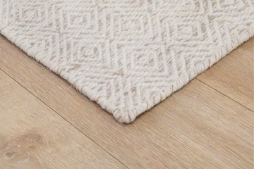 Villamatto Junna 200x300 Suorakaiteen muotoinen - Beige - Kodintekstiilit & matot - Matto - Moderni matto - Villamatto