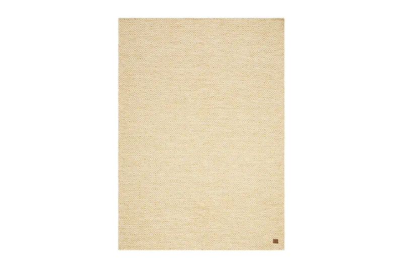 Villamatto Junna 200x300 Suorakaiteen muotoinen - Keltainen - Kodintekstiilit & matot - Matto - Moderni matto - Villamatto