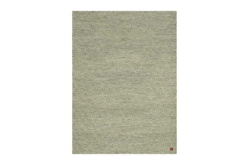 Villamatto Junna 240x340 Suorakaiteen muotoinen - Vihreä - Kodintekstiilit & matot - Matto - Moderni matto - Villamatto