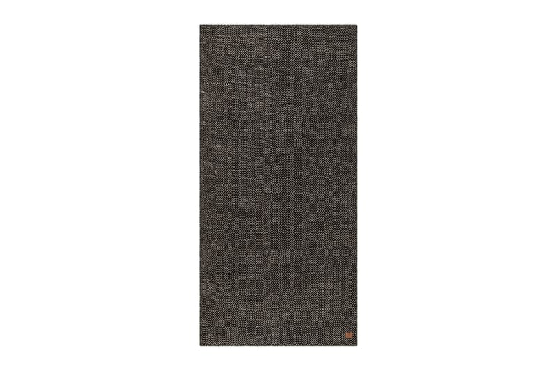 Villamatto Junna 75x200 Soikea - Musta/Valkoinen - Kodintekstiilit & matot - Matto - Moderni matto - Villamatto