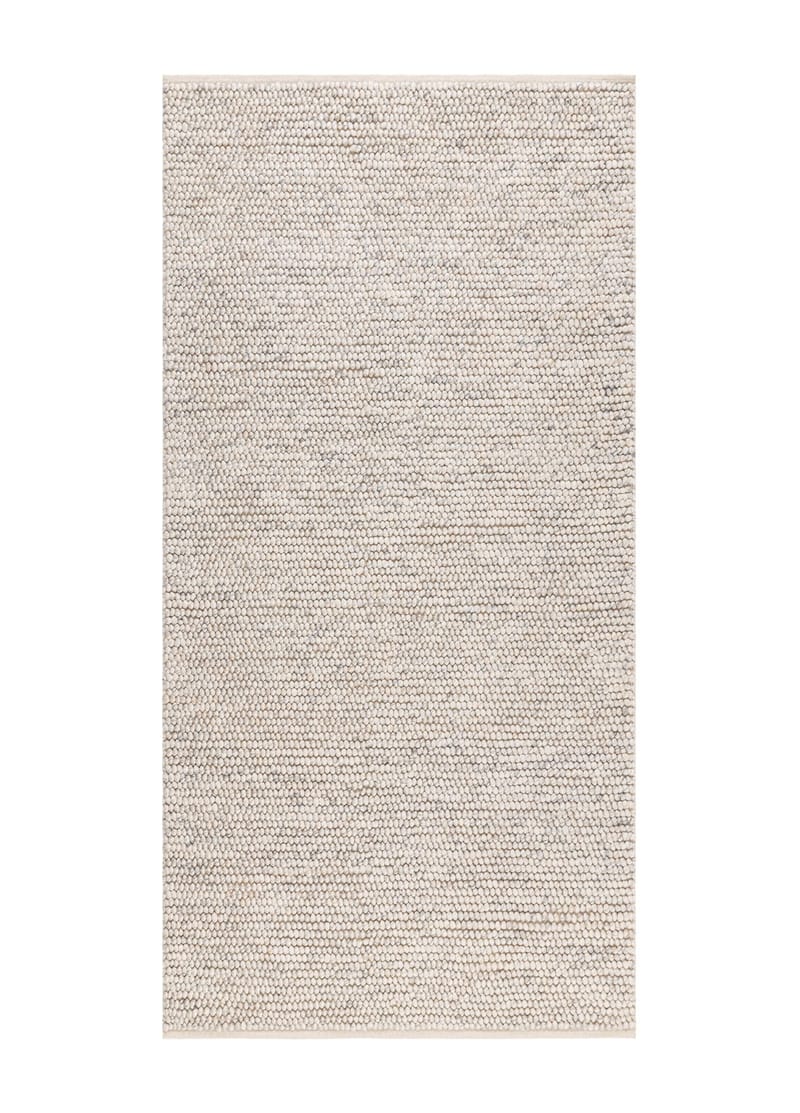 Käsinkudottu matto KM Home Bubble 75x150 cm Hiekka, Hiekka