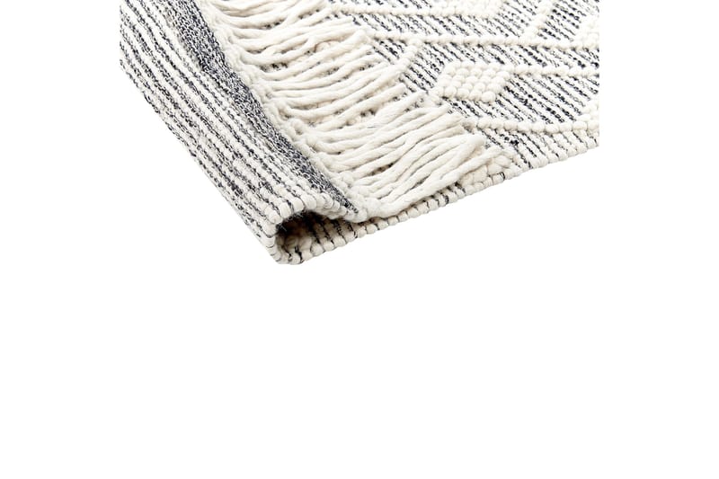 Villamatto Kavak 160x230 cm - Musta/Valkoinen - Kodintekstiilit & matot - Matto - Moderni matto - Villamatto