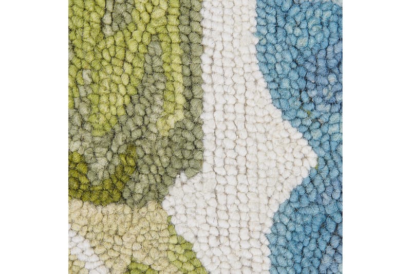 Villamatto Kinik 200x200 cm - Beige - Kodintekstiilit & matot - Matto - Moderni matto - Villamatto