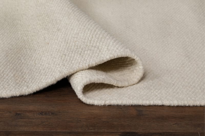 Matto Ekebya 160x230 cm Valkoinen - Valkoinen - Kodintekstiilit & matot - Matto - Moderni matto - Villamatto