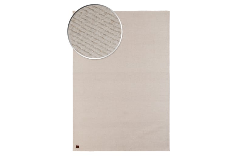 Matto Ekebya 160x230 cm Valkoinen - Valkoinen - Kodintekstiilit & matot - Matto - Moderni matto - Villamatto