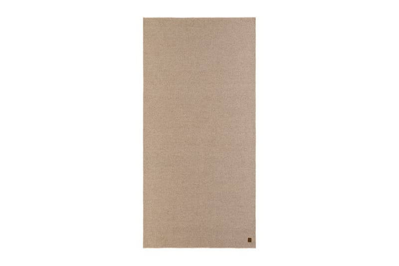 Matto Ekebya 75x230 cm Vaalea Pellava - Vaalea Pellavanruskea - Kodintekstiilit & matot - Matto - Moderni matto - Villamatto