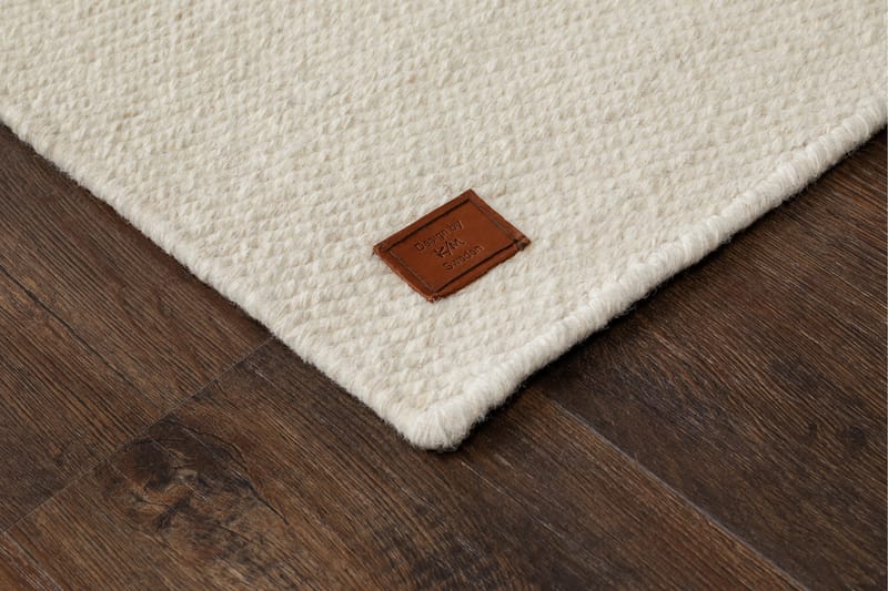 Matto Ekebya 75x230 cm Valkoinen - Valkoinen - Kodintekstiilit & matot - Matto - Moderni matto - Villamatto