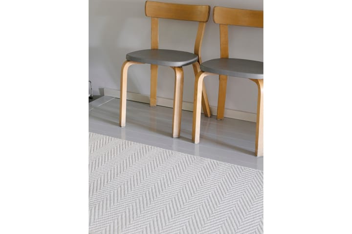 Matto Elsa 80x200 cm Valkoinen - VM Carpet - Villamatto