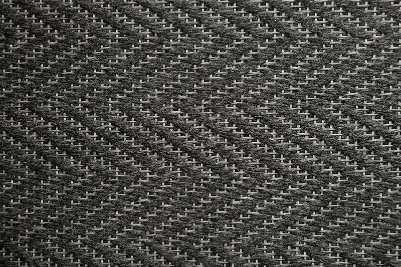 Matto Elsa 80x300 cm Musta - VM Carpet - Kodintekstiilit & matot - Matto - Moderni matto - Villamatto