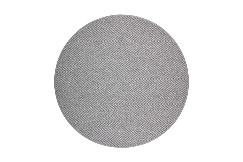 Matto Elsa Pyöreä 240 cm Harmaa - VM Carpet - Kodintekstiilit & matot - Matto - Moderni matto - Villamatto