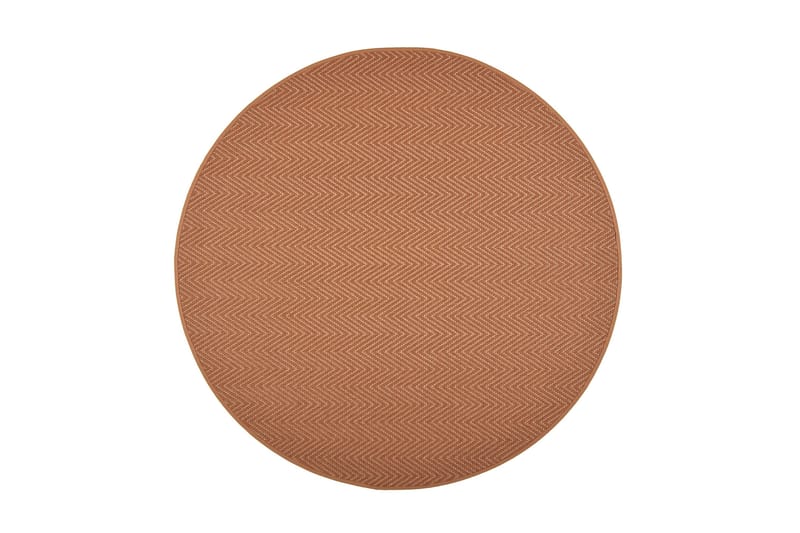 Matto Elsa Pyöreä 133 cm Kupari - VM Carpet - Kodintekstiilit & matot - Matto - Moderni matto - Käytävämatto