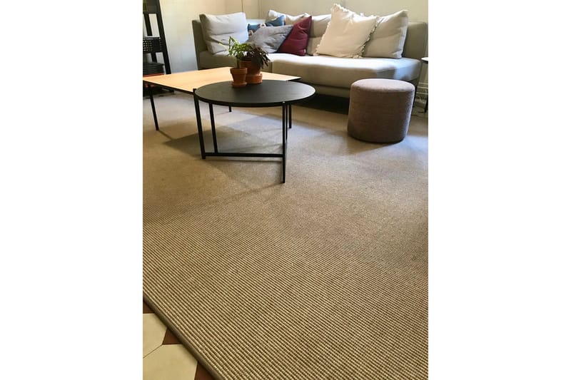 Matto Esmeralda 80x150 cm Beige - VM Carpet - Kodintekstiilit & matot - Matto - Moderni matto - Villamatto