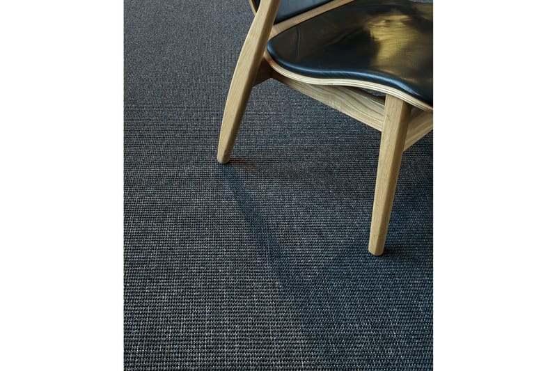 Matto Esmeralda 80x250 cm Musta - VM Carpet - Kodintekstiilit & matot - Matto - Moderni matto - Villamatto