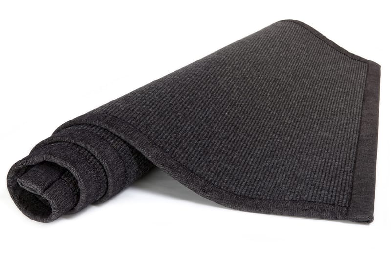 Matto Esmeralda 80x250 cm Musta - VM Carpet - Kodintekstiilit & matot - Matto - Moderni matto - Villamatto