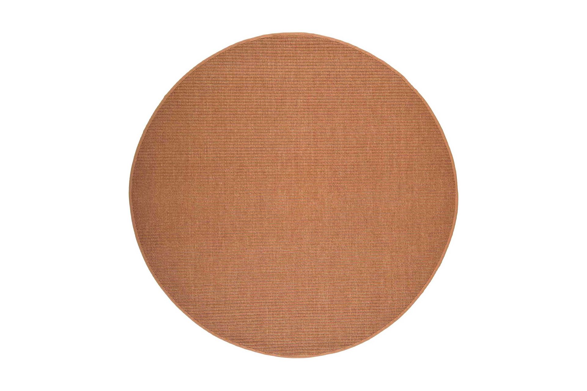 Matto Tunturi Pyöreä 133 cm Kupari - VM Carpet - Kodintekstiilit & matot - Matto - Moderni matto - Villamatto
