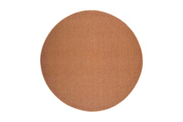 Matto Tunturi Pyöreä 133 cm Kupari - VM Carpet - Kodintekstiilit & matot - Matto - Moderni matto - Villamatto