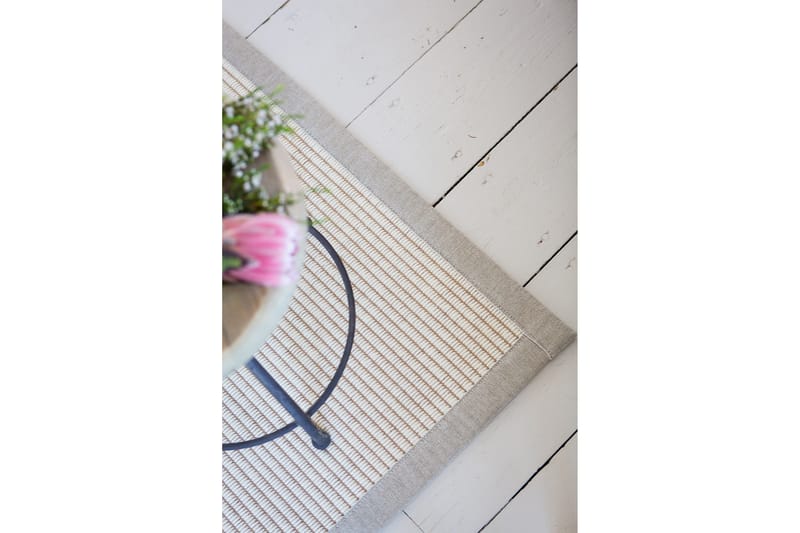 Matto Tunturi Pyöreä 133 cm Valkoinen - VM Carpet - Kodintekstiilit & matot - Matto - Moderni matto - Villamatto