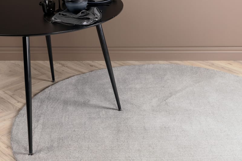 Matto Ulu 200 cm - Vaaleanharmaa - Kodintekstiilit & matot - Matto - Moderni matto - Villamatto