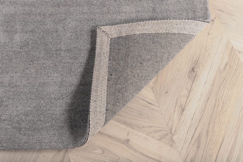 Matto Ulu 200x300 cm - Vaaleanharmaa - Kodintekstiilit & matot - Matto - Moderni matto - Villamatto