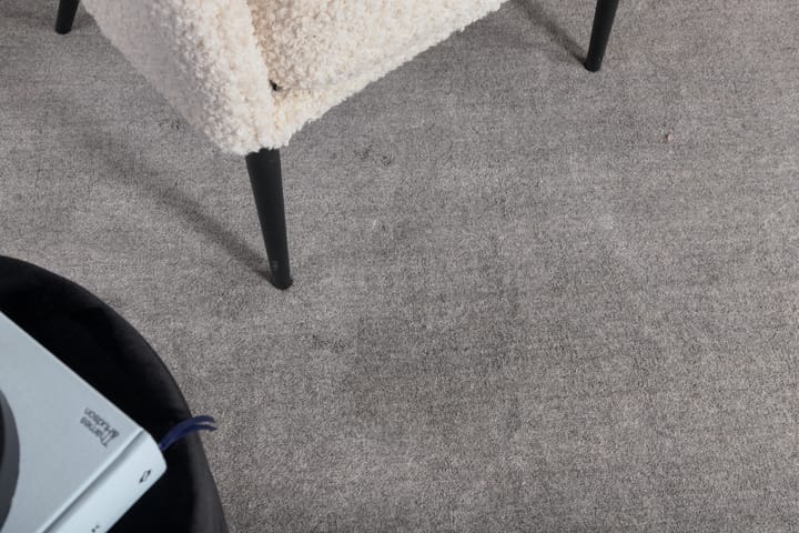Matto Ulu 250x350 cm - Vaaleanharmaa - Käsintehdyt matot - Villamatto
 - Iso matto