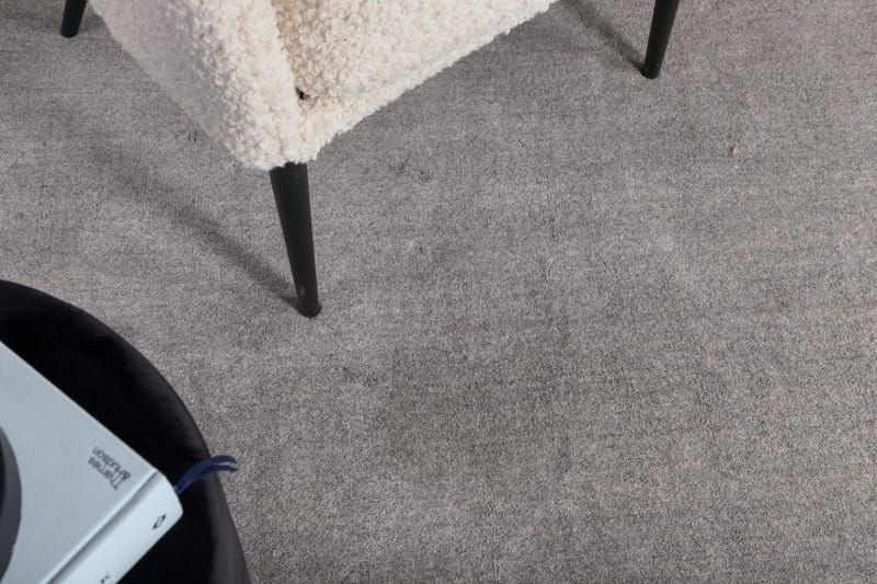 Matto Ulu 250x350 cm - Vaaleanharmaa - Kodintekstiilit & matot - Matto - Moderni matto - Villamatto