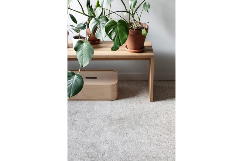 Matto Viita Pyöreä 240 cm Beige - VM Carpet - Villamatto