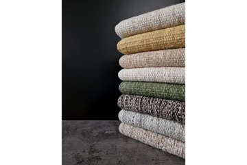 Villamatto Megha 240x340 cm - Hiekka - Kodintekstiilit & matot - Matto - Moderni matto - Villamatto
