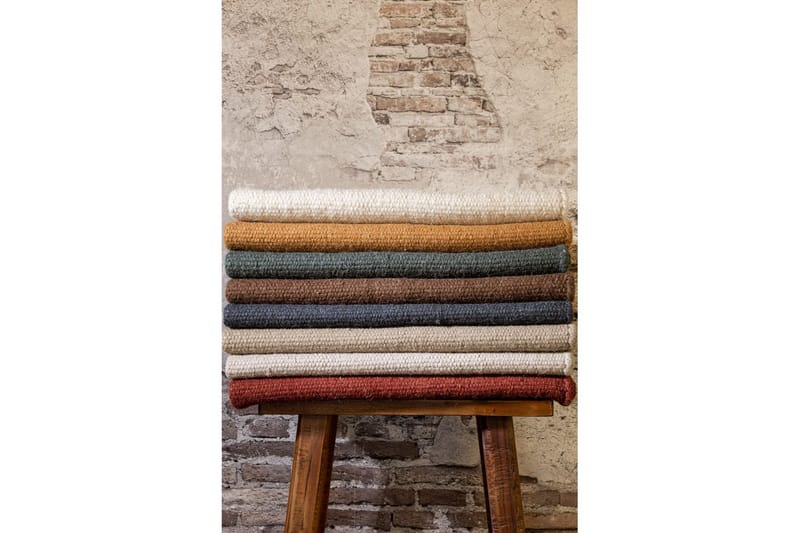 Villamatto Molly - 160x230 cm, Terrakotta - Kodintekstiilit & matot - Matto - Moderni matto - Villamatto