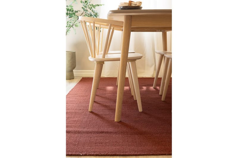 Villamatto Molly - 200x200 cm, Marsala - Kodintekstiilit & matot - Matto - Moderni matto - Villamatto