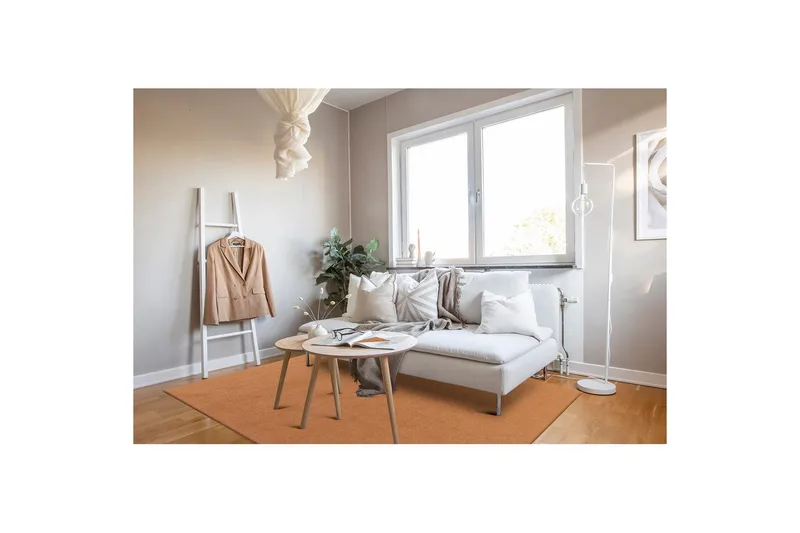 Villamatto Molly - 200x300 cm, Terrakotta - Kodintekstiilit & matot - Matto - Moderni matto - Villamatto