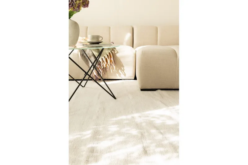 Villamatto Molly - 240x340 cm, Kreemi - Kodintekstiilit & matot - Matto - Moderni matto - Villamatto