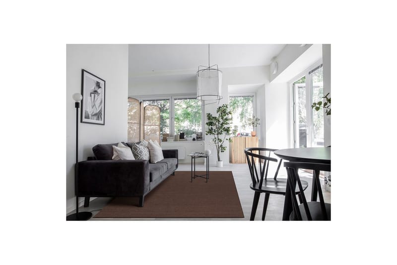 Villamatto Molly - 240x340 cm, Suklaanruskea - Kodintekstiilit & matot - Matto - Moderni matto - Villamatto