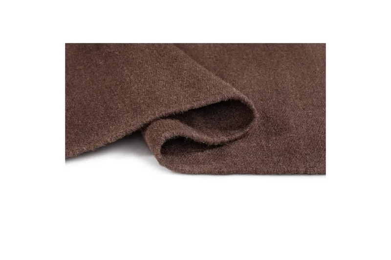 Villamatto Molly - 250x250 cm, Suklaanruskea - Kodintekstiilit & matot - Matto - Moderni matto - Villamatto