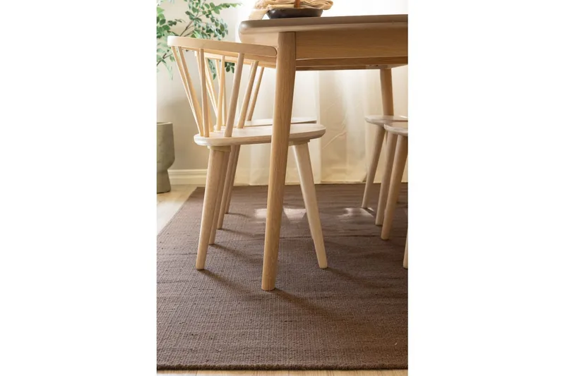 Villamatto Molly - 300x300 cm, Suklaanruskea - Kodintekstiilit & matot - Matto - Moderni matto - Villamatto