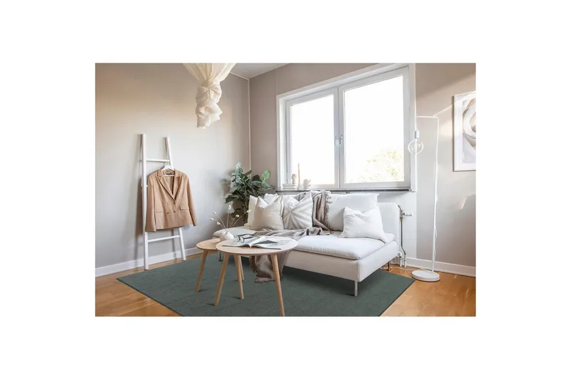 Villamatto Molly - 300x400 cm, Vihreä - Kodintekstiilit & matot - Matto - Moderni matto - Villamatto