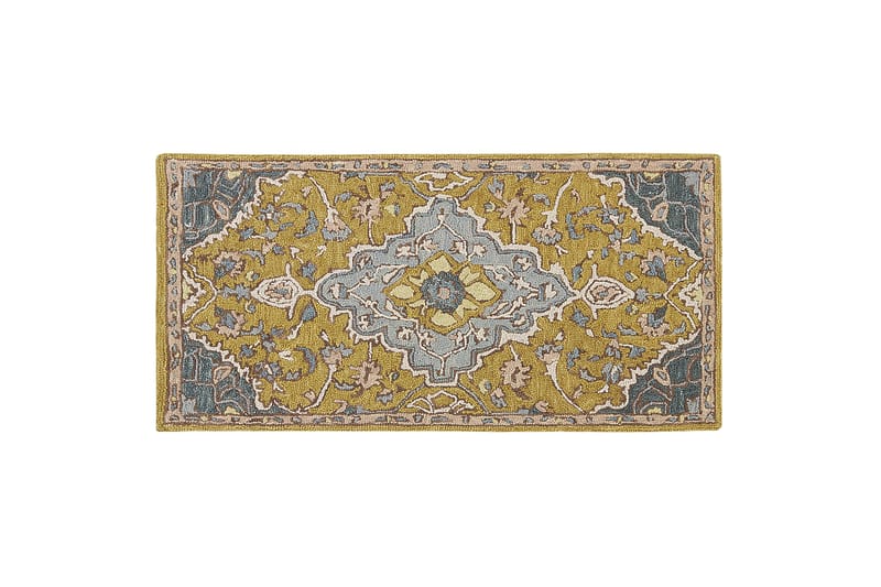 Villamatto Mucur 80x150 cm, Keltainen