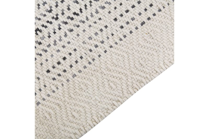 Villamatto Omerli 160x230 cm - Musta/Valkoinen - Kodintekstiilit & matot - Matto - Moderni matto - Villamatto