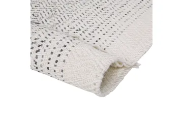 Villamatto Omerli 160x230 cm - Musta/Valkoinen - Kodintekstiilit & matot - Matto - Moderni matto - Villamatto