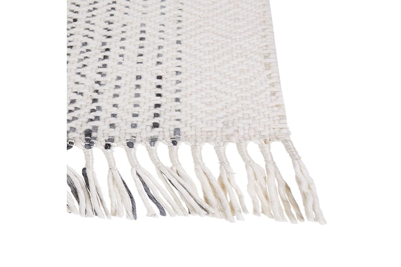 Villamatto Omerli 160x230 cm - Musta/Valkoinen - Kodintekstiilit & matot - Matto - Moderni matto - Villamatto