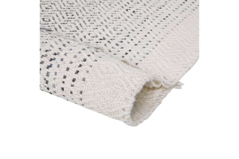 Villamatto Omerli 160x230 cm - Musta/Valkoinen - Kodintekstiilit & matot - Matto - Moderni matto - Villamatto