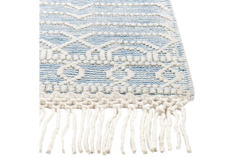 Villamatto Orhaneli 160x230 cm - Sininen - Kodintekstiilit & matot - Matto - Moderni matto - Villamatto