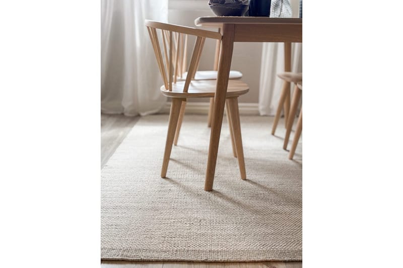 Villamatto Sandhamn - 160x230 cm, Hopea - Kodintekstiilit & matot - Matto - Moderni matto - Villamatto