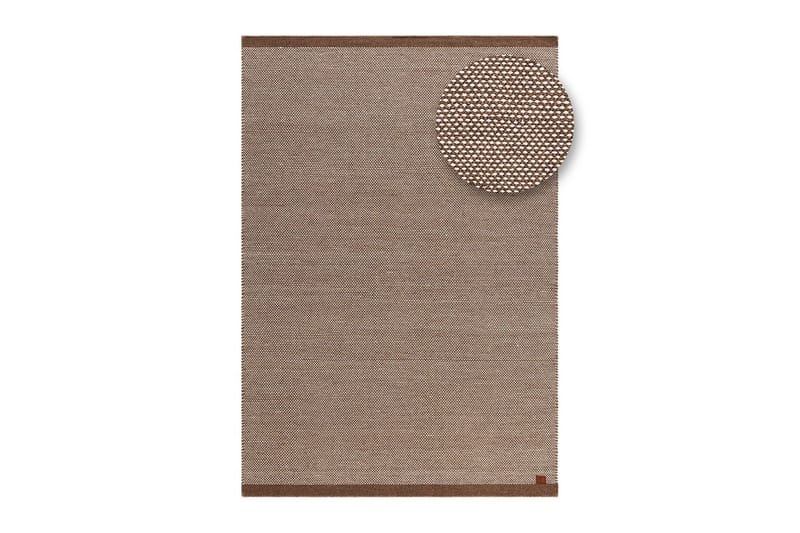 Villamatto Sandhamn - 160x230 cm, Tumma Pellava - Kodintekstiilit & matot - Matto - Moderni matto - Villamatto