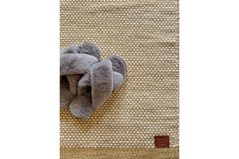 Villamatto Sandhamn - 200x300 cm, Keltainen - Kodintekstiilit & matot - Matto - Moderni matto - Villamatto
