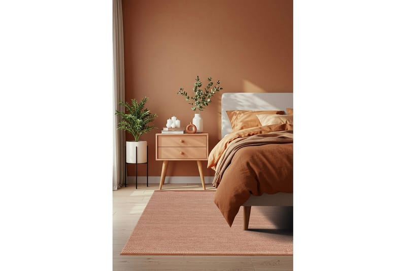 Villamatto Sandhamn - 200x300 cm, Terrakotta - Kodintekstiilit & matot - Matto - Moderni matto - Villamatto