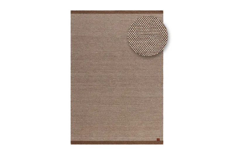 Villamatto Sandhamn - 200x300 cm, Tumma Pellava - Kodintekstiilit & matot - Matto - Moderni matto - Villamatto