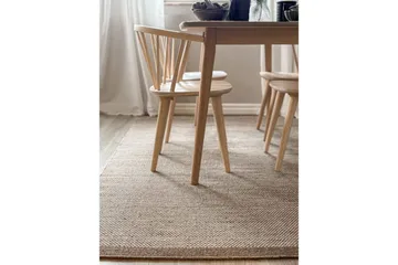 Villamatto Sandhamn - 200x300 cm, Tumma Pellava - Kodintekstiilit & matot - Matto - Moderni matto - Villamatto