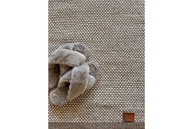 Villamatto Sandhamn - 240x340 cm, Tumma Pellava - Kodintekstiilit & matot - Matto - Moderni matto - Villamatto