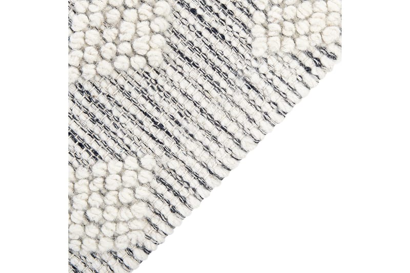 Villamatto Savur 160x230 cm - Musta/Valkoinen - Kodintekstiilit & matot - Matto - Moderni matto - Villamatto