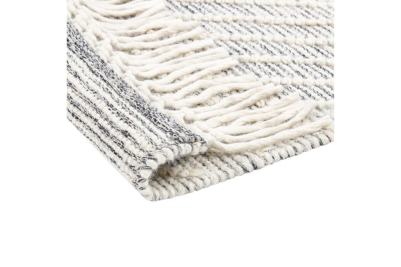 Villamatto Savur 160x230 cm - Musta/Valkoinen - Kodintekstiilit & matot - Matto - Moderni matto - Villamatto